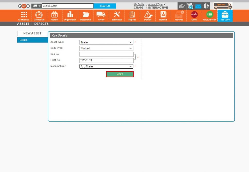 Step 8 – Click NEXT.
