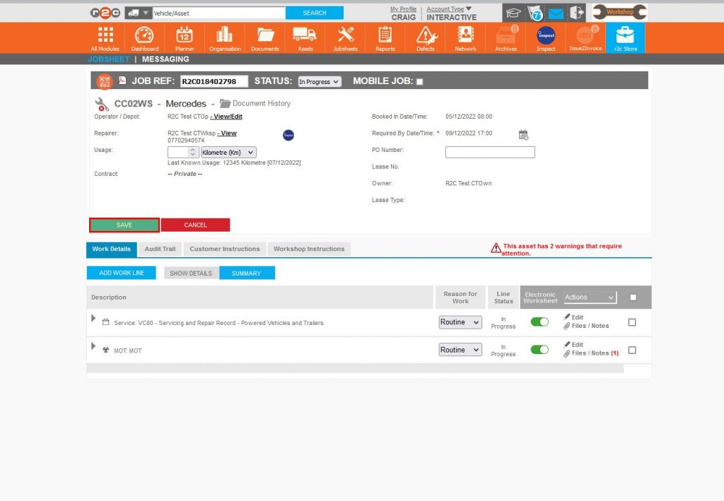 Step 6 – Click SAVE.