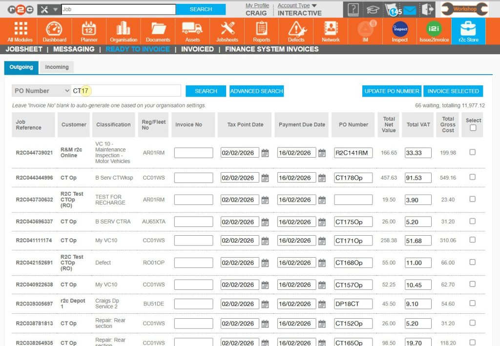 Step 5 –  Enter a search term and click 'Search'