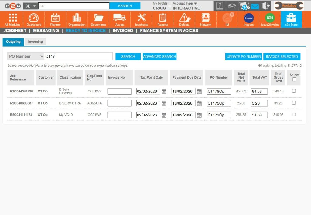 -Step 6 – The list will now show jobs matching the search term.